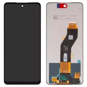 Дисплей для Tecno Pop 8, Spark 20 (KJ5), Spark 20C (BG7), Spark Go (2024) (BG6); Infinix Hot 40i (X6528B), Smart 8 (X6525), чорний, без рамки, High Copy, FPC6615