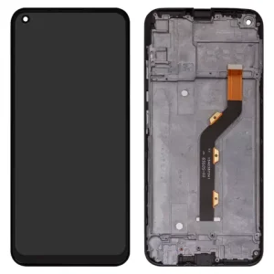 Дисплей для Tecno Spark 5 (KD7S); Infinix Hot 9 (X655), чорний, з рамкою, High Copy