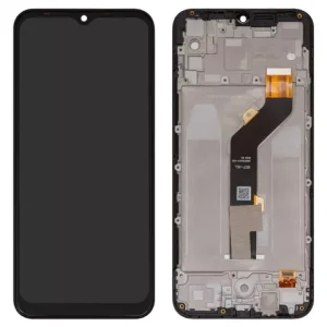 Дисплей для Tecno Spark 6 Go (KE5, KE5J), чорний, з рамкою, High Copy, FPC6504 09