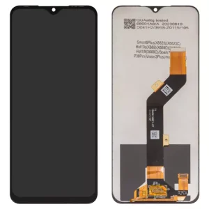 Дисплей для Tecno Spark 7P (KF7j); Infinix Hot 10S (X689), Hot 10T (X689C), чорний, без рамки, High Copy, 1540414821