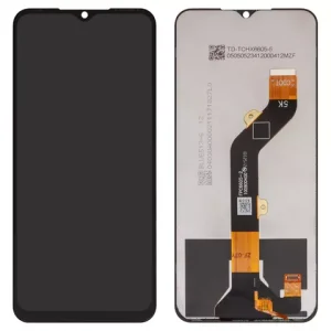 Дисплей для Tecno Spark 8C; Infinix Hot 12i, чорний, без рамки, (Box) KG5k, KG5j.FPC6605 2, 2365B48 01 015, 24 065X62 V18