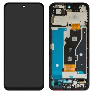 Дисплей для Tecno Spark Go 1 (KL4), чорний, з рамкою, High Copy, TXDI670QBAPX 23, 1051000097