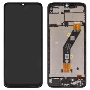 Дисплей для Tecno Spark Go (2023) (BF7), чорний, з рамкою, High Copy, FPC6605 05