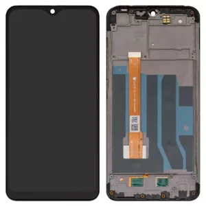 Дисплей для Vivo Y91, Y93, чорний, з рамкою, High Copy, BV062WFM L00 3900 / R2.3