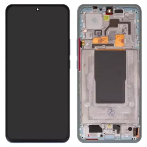 Дисплей для Xiaomi 12T, 12T Pro, синій, з рамкою, Original (PRC), 22081212UG, 22081212G, 22071212AG