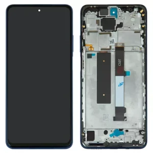Дисплей для Xiaomi Mi 10T Lite, синій, з рамкою, Original (PRC), M2007J17G