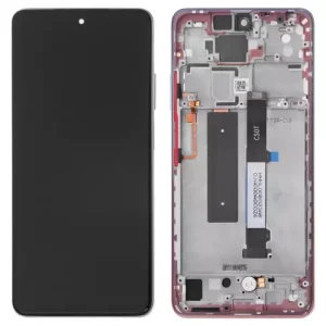 Дисплей для Xiaomi Mi 10T Lite, золотистий, з рамкою, Original (PRC), M2007J17G
