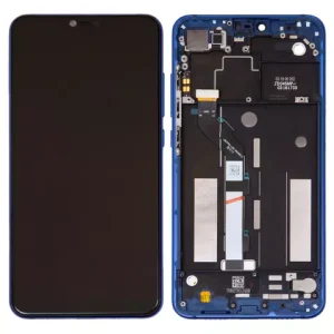 Дисплей для Xiaomi Mi 8 Lite 6.26″, синій, з рамкою, High Copy, M1808D2TG