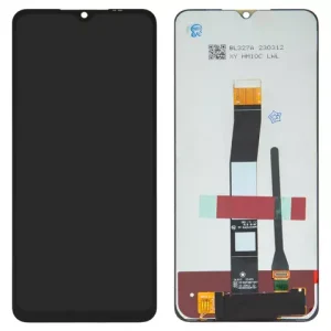 Дисплей для Xiaomi Poco C40, Redmi 10C, чорний, без рамки, Оригінал (переклеєне скло)