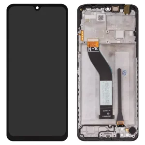 Дисплей для Xiaomi Poco C75, Redmi 14C 4G, Redmi 14C 5G, Redmi A4, чорний, з рамкою, (Box), 2411DRN47C,