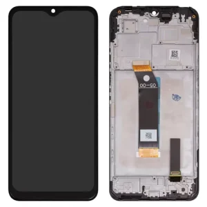 Дисплей для Xiaomi Poco M4 5G, Poco M5 4G, Redmi 10 5G, Redmi Note 11E, чорний, з рамкою, High Copy