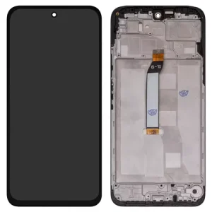 Дисплей для Xiaomi Poco M7 4G, Redmi 15 4G, чорний, з рамкою, (Box), 165mm, global version