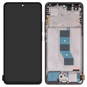 Дисплей для Xiaomi Poco M7 Pro 5G , чорний, з рамкою, Сopy, (TFT), classic black