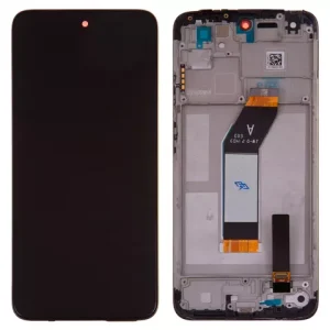 Дисплей для Xiaomi Redmi 10 (2021), чорний, з рамкою, Original (PRC), carbon gray