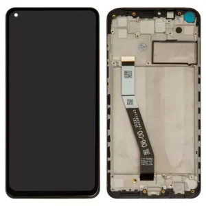 Дисплей для Xiaomi Redmi 10X 4G, Redmi Note 9, чорний, з рамкою, High Copy, M2003J15SC, M2003J15SG, M2003J15SS