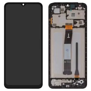 Дисплей для Xiaomi Redmi 12C, чорний, з рамкою, Original (PRC)