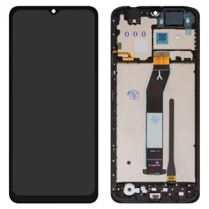 Дисплей для Xiaomi Redmi A3, Redmi A3x, чорний, з рамкою, Original (PRC), 23129RN51X, 23129RN51H