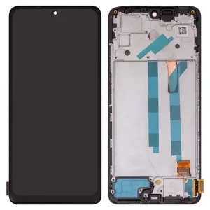Дисплей для Xiaomi Redmi Note 11 Pro, Redmi Note 11 Pro 5G, чорний, з рамкою, High Copy, (OLED)
