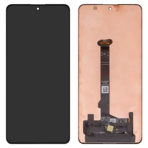 Дисплей для Xiaomi Poco X6, Redmi Note 13 Pro 5G, чорний, без рамки, Оригінал (переклеєне скло)
