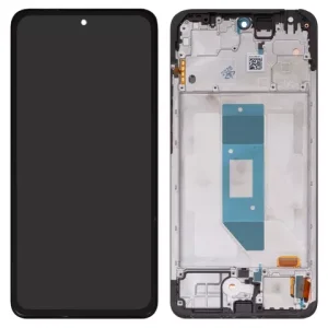Дисплей для Xiaomi Redmi Note 14 4G, чорний, з рамкою, Original (PRC), 161.5mm, 24117RN76E, EU version
