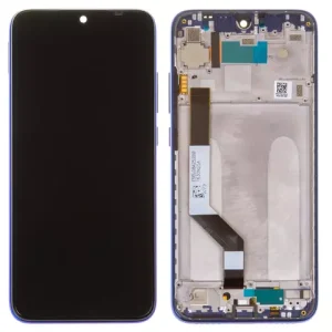 Дисплей для Xiaomi Redmi Note 7, Redmi Note 7 Pro, синій, з рамкою, High Copy, M1901F7G, M1901F7H, M1901F7I