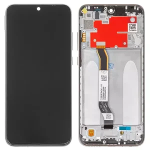 Дисплей для Xiaomi Redmi Note 8T, чорний, без логотипа, з рамкою, High Copy