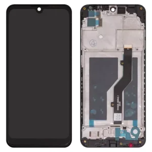 Дисплей для ZTE Blade A5 (2020), чорний, з рамкою, High Copy, SKI608-B09 V0.1