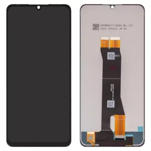Дисплей для ZTE Blade V50 Vita, чорний, без рамки, Оригінал (переклеєне скло), LMBH067110680