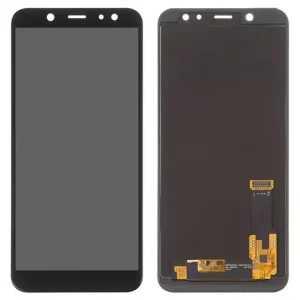 Дисплей для Samsung A600 Dual Galaxy A6 (2018), чорний, з регулюванням яскравості, Best copy, без рамки, Сopy, (TFT)