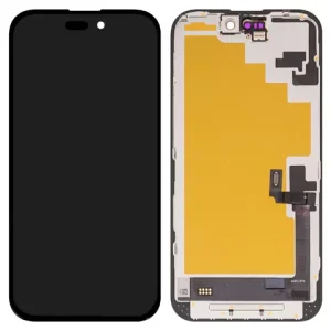 Дисплей Wextom для iPhone 16, чорний, з рамкою, High Copy, без помилки, (OLED) soft, diagnosable
