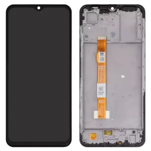 Дисплей для Vivo Y33s, чорний, з рамкою, High Copy