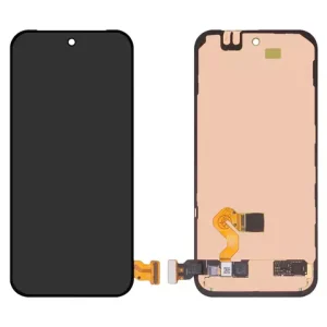 Дисплей для Google Pixel 9 Pro, чорний, з рамкою, Оригінал (переклеєне скло), GR83Y, GEC77, GWVK6