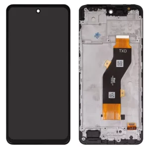 Дисплей для Infinix Hot 40i (X6528B), чорний, з рамкою, Original (PRC), TXDI660QCEPX-53