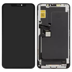 Дисплей для iPhone 11 Pro Max, чорний, з рамкою, Copy, (TFT), JK