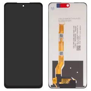 Дисплей для Realme C65 4G, C65 5G, чорний, без рамки, High Copy, RMX3910