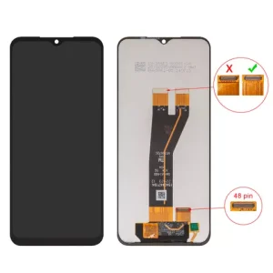 Дисплей для Samsung A146B Galaxy A14 5G, чорний, без рамки, High Copy, 48 pin, SM-A146B A14 5G V04