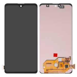 Дисплей для Samsung A515 Galaxy A51, чорний, без рамки, High Copy, з широким обідком, (OLED)