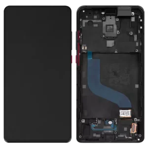 Дисплей для Xiaomi Mi 9T, Mi 9T Pro, Redmi K20, Redmi K20 Pro, чорний, з рамкою, Original (PRC),