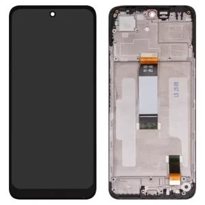 Дисплей для Xiaomi Redmi 13, чорний, з рамкою, High Copy