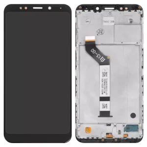 Дисплей для Xiaomi Redmi 5 Plus, чорний, з рамкою, Сopy, In-Cell