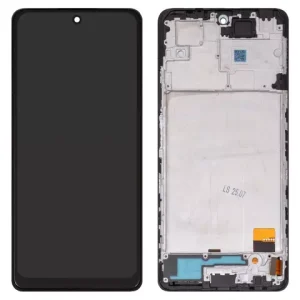 Дисплей для Xiaomi Redmi Note 10 Pro, Redmi Note 10 Pro Max, чорний, з рамкою, Сopy, (TFT), M2101K6G