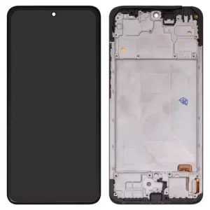 Дисплей для Xiaomi Redmi Note 14 4G, чорний, з рамкою, High Copy, 161.5mm, (OLED), 24117RN76E, EU version
