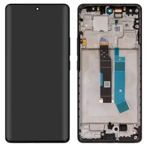 Дисплей для Xiaomi Redmi Note 14 Pro 4G, чорний, з рамкою, Original (PRC), 24116RACCG