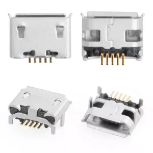 Конектор зарядки для мобільних телефонів, 5 pin, тип 8, micro-USB тип-B