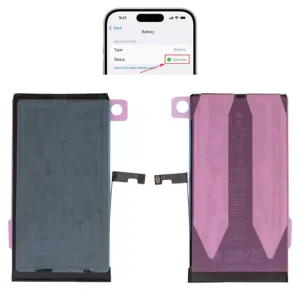 Акумулятор для iPhone 15 Plus, Li-ion, 3,867 B, 4650 мАг, збільшена ємність, без помилки, (A3039), genuine IC
