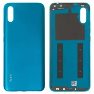 Задня панель корпуса для Xiaomi Redmi 9A, Redmi 9AT, зелена, з боковою кнопкою, M2006C3LG, M2006C3LI, M2006C3LC