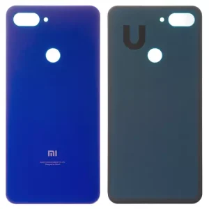 Задня панель корпуса для Xiaomi Mi 8 Lite 6.26″, синя, M1808D2TG
