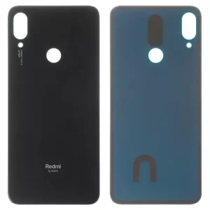 Задня панель корпуса для Xiaomi Redmi Note 7, чорна, M1901F7G, M1901F7H, M1901F7I