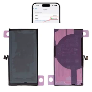 Акумулятор для iPhone 13, Li-ion, 3,84 B, 3450 мАг, збільшена ємність, без помилки, (A2655), genuine IC