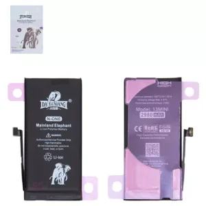 Акумулятор Da Luxiang для Apple iPhone 13 mini, Li-ion, 3,88 B, 2980 мАг, збільшена ємність, original IC